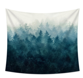 Forest print tapestry