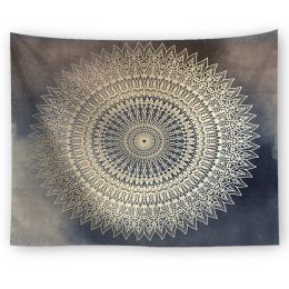 Mandala Floral Beach Towel