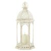 Accent Plus Vintage-Look Distressed Candle Lantern - 16 inches