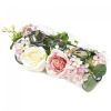 Accent Plus Blooming Faux Floral Candle Holder Centerpiece