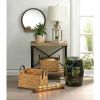 Accent Plus Rustic Wood Five-Candle Display