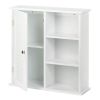 Accent Plus Wall Cabinet with Open Shelves