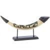 Accent Plus Elephant Tusk Carved Sculpture