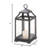 Accent Plus Iron Classic Candle Lantern - 12 inches