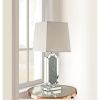 Noralie Table Lamp in Mirrored &amp; Faux Diamonds 40216