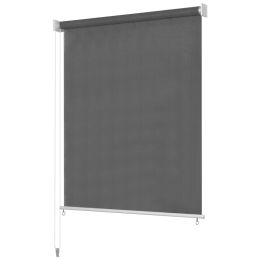 Outdoor Roller Blind 78.7"x90.5" Anthracite