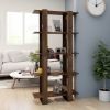 Book Cabinet/Room Divider Brown Oak 31.5"x11.8"x63" Chipboard