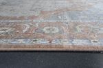 Damara Beige; Rust; Multi-color Viscose Area Rug 8x10