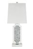 Noralie Table Lamp in Mirrored &amp; Faux Diamonds 40216