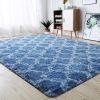 Indoor Rectangle Geometric Contemporary Area Rugs For Living Room Bedroom Plush Carpet; 5'x8'